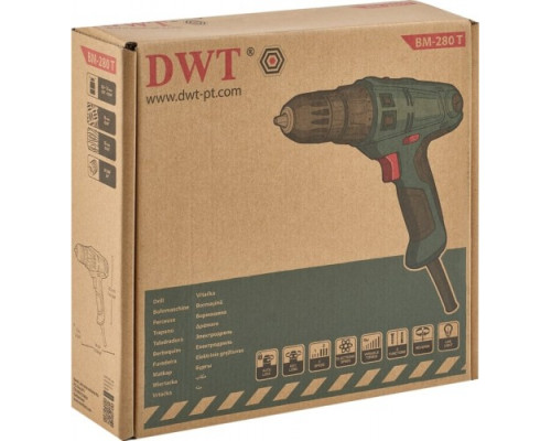 Шуруповерт сетевой DWT BM-280 T [5.1.7]