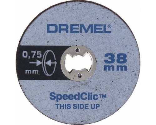 Отрезной круг армированный по металлу DREMEL SC409 38 мм, 5 шт. [2615S409JB]