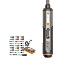 Отвертка аккумуляторная Worx WX240 и набор оснастки