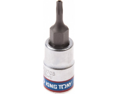 Головка TORX KING TONY Т8Н с отверстием 203708