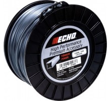 Леска триммерная ECHO C2070168 titanium power line 3,0мм*132м (квадрат)