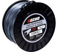 Леска триммерная ECHO C2070168 titanium power line 3,0мм*132м (квадрат)