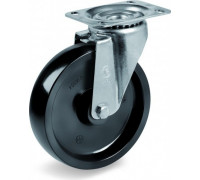 Колесо из термостойкой смолы TELLURE ROTA 677112 серия 67, d-100 мм, до 300 °C, поворот, (100х85) 8007554068335