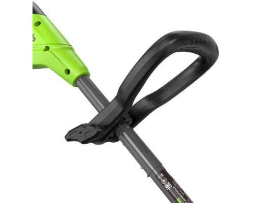 Триммер аккумуляторный GREENWORKS 2113307SA 24V, 25 см, с 1хАКБ 2 Ач и ЗУ купить с доставкой и официальной гарантией