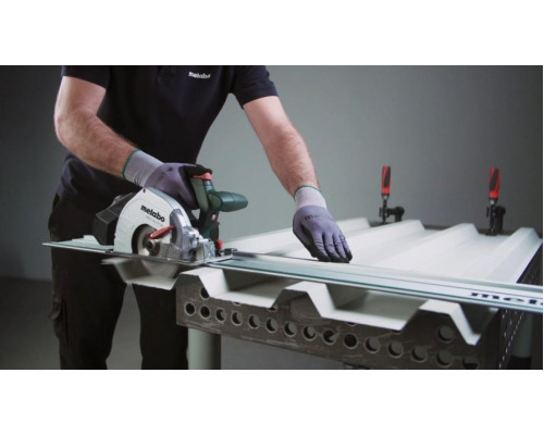 Пила циркулярная аккумуляторная METABO MKS 18 LTX 58 2х5,5 LiHD по металлу [600771700]