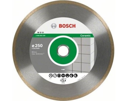 Алмазный диск для резки гранита BOSCH 300х25.4/30 мм Professional for Ceramic [2608602540]