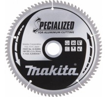 Пильный диск по алюминию MAKITA 190x30/20/15.88x1.8x60T [B-31479]