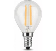 Лампа светодиодная GAUSS Шар filament шар 5w 450lm 4100к е14 led [105801205]