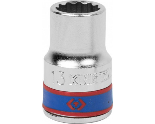 Головка двенадцатигранная 1/2" KING TONY 433013M 13 мм