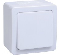 Выключатель одноклавишный IEK GERMES Plus ВСк20-1-0-ГПБ 10А IP54 EVMP13-K01-10-54-EC
