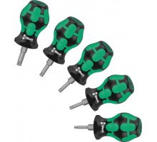 Набор отверток WERA 05008876001 stubby set tx 1 kraftform коротких 5 пр. WE-008876