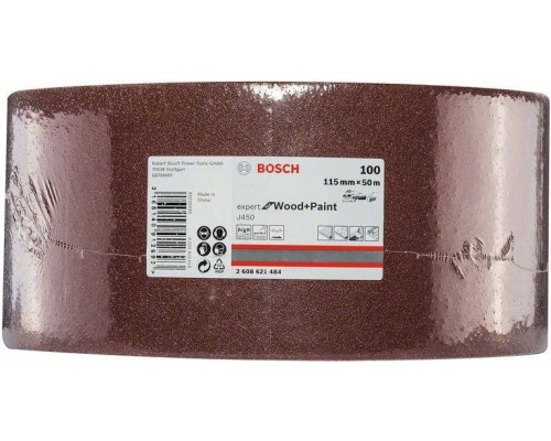 Лента-рулон BOSCH 115 мм G100 J450 Expert for Wood and Paint [2608621484]