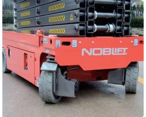 Самоходный ножничный подъемник NOBLELIFT SC12H (10 м/320 кг, 4 x 6/232 В/Ач)