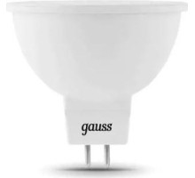 Лампа светодиодная GAUSS MR16 7w 600lm 3000k gu5.3 led [101505107]