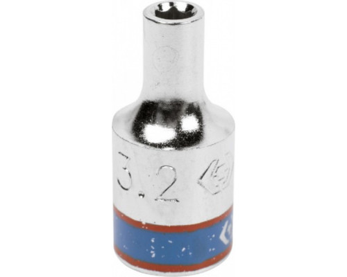 Головка шестигранная торцевая стандартная 3,2 мм с посадкой 1/4" KING TONY 233532M