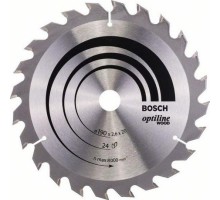 Пильный диск по дереву BOSCH 190х24х20/16 Optiline Eco o  [2608640612]