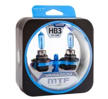 Лампа галогеновая MTF LIGHT серия VANADIUM HB3(9005), 12V, 65W HVN12B3