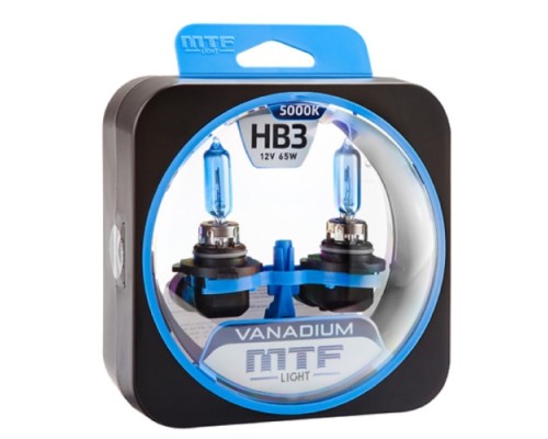 Лампа галогеновая MTF LIGHT серия VANADIUM HB3(9005), 12V, 65W HVN12B3