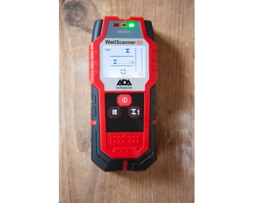 Детектор металла, проводки и дерева ADA Wall Scanner 80 [А00466]
