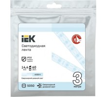 Лента светодиодная IEK LSR-5050W60 14.4w 12В IP20 (3 м) [LSR2-2-060-20-3-03]