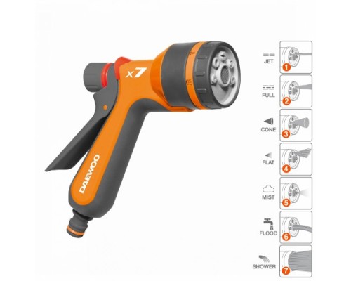 Пистолет для полива DAEWOO DWG 1030 Spray Gun x7