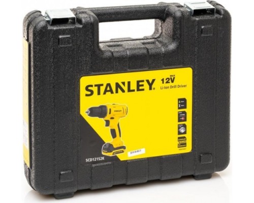 Дрель-шуруповерт аккумуляторная STANLEY SCD121S2K [SCD121S2K-RU]