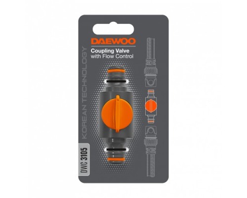Коннектор DAEWOO DWC 3105 двухсторонний с регулировкой напора воды Коннектор DAEWOO DWC 3105 двухсторонний с регулировкой напора воды