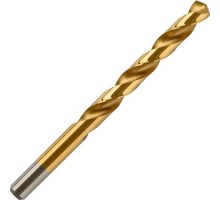 Сверло по металлу D.BOR HSS-TiN 10.5х87/133 мм нитрид титановое DIN 338 D-TD-338-TIN-105-01