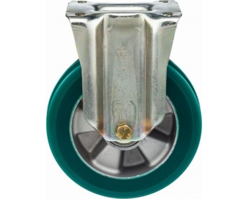 Колесная опора большегрузная TELLURE ROTA 627704 неповоротная, 160 мм, 500 кг [627704]
