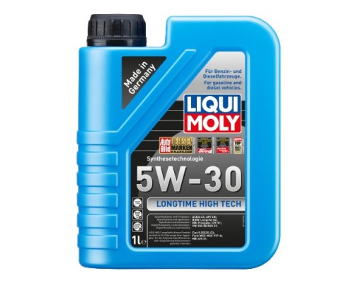 Масло моторное LIQUI MOLY SAE  5W30 Longtime High Tech 1 л 9506 синтетическое [9506]