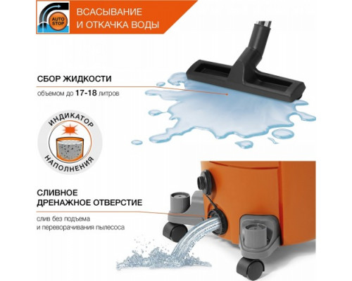 Пылесос сетевой DAEWOO DAVC 2516S