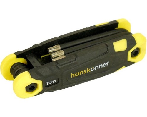 Набор ключей TORX HANSKONNER HK1045-04-8T s2 8шт t9-t40, кейс