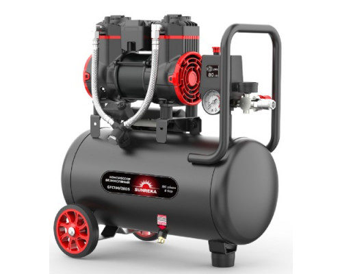 Компрессор поршневой безмасляный малошумный SUNREKA GFC190/20DS 216112