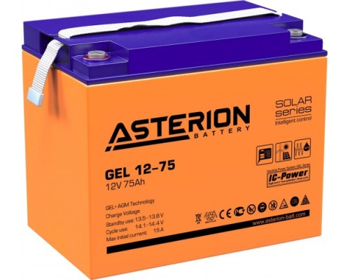 Аккумулятор ASTERION GEL 12-75 [ASTERION GEL 12-75 NDC]