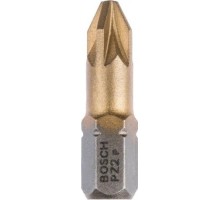 Бита для заворачивания BOSCH Max Grip 25 мм PZ2 3шт 2607001593