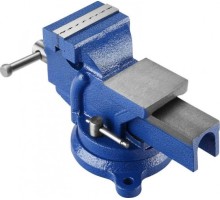 Тиски DEKO CL09 слесарные поворотные, 75 мм 065-0961