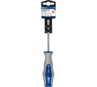 Отвертка шлицевая Кобальт 646-270 ultra grip sl 6,0х100 мм cr-v, двухкомпонентная ру