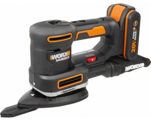 Виброшлифмашина аккумуляторная WORX WX820