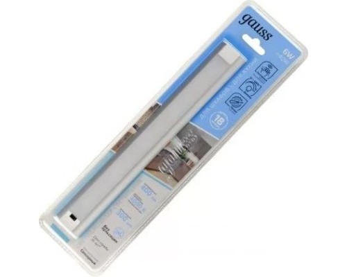 Светильник сенсорный GAUSS A модель 6w 400lm 4000k 170-260v 300mm диммируемый [9018531206]
