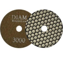 Алмазная тарелка на липучке DIAM АГШК 100*2,0 №3000 Master Line (сухая) [000571]