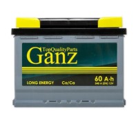 Аккумулятор GANZ Standart 60 A/ч прямая L+ 242x175x190 EN540 A GA601