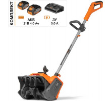 Снегоуборщик (электролопата) аккумуляторный DAEWOO DAST 4042Li SET