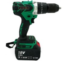 Дрель-шуруповерт аккумуляторная ZITREK Green Impact 18V 2x6.0 Ah ударная [063-4046]