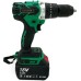 Дрель-шуруповерт аккумуляторная ZITREK Green Impact 18V 2x6.0 Ah ударная [063-4046]
