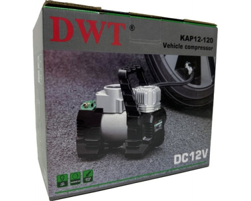 Компрессор автомобильный DWT KAP12-120