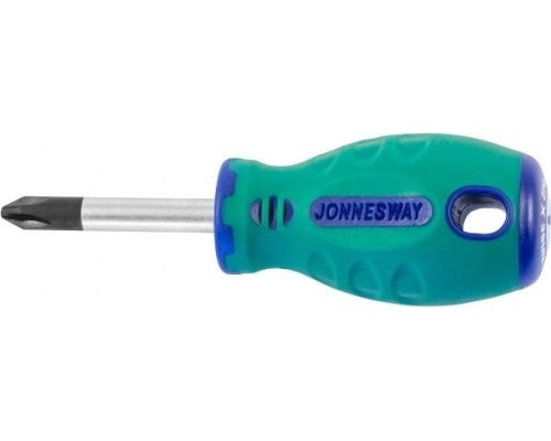 Отвертка крестовая JONNESWAY D71P238 ANTI-SLIP GRIP, PH2 х 38 мм [049952]