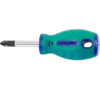 Отвертка крестовая JONNESWAY D71P238 ANTI-SLIP GRIP, PH2 х 38 мм 049952