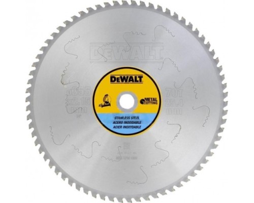 Пильный диск по стали DeWALT 355х70тх25.4 мм INOX Extreme DT1921-QZ [DT1921-QZ]