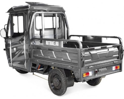 Трицикл грузовой электрический RUTRIKE КАРГО Кабина 1500 60V1000W Серый-2735 022468-2735 купить с доставкой и официальной гарантией