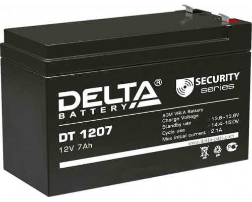 Аккумулятор DELTA DT 1207